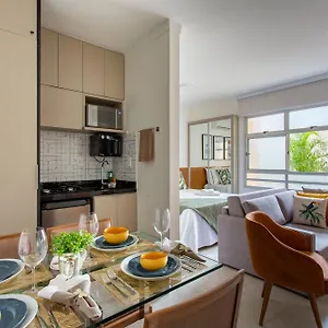  Apartamento Kit Net - Ii, Moderna E Aconchegante Brasil